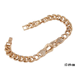 Bransoletka Xuping pozłacana 18k - MF38155